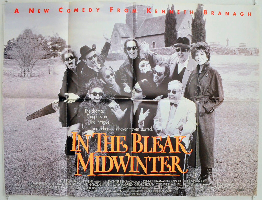 In The Bleak Midwinter Original British Quad Poster - Film Poster - Movie Poster 