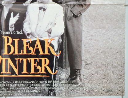 IN THE BLEAK MIDWINTER (Bottom Right) Cinema Quad Movie Poster 