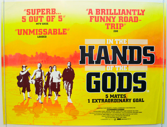 In The Hands Of The Gods Original British Quad Poster - Film Poster - Movie Poster 