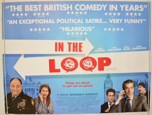 In The Loop  Original Quad Poster - Film Poster - Movie Poster