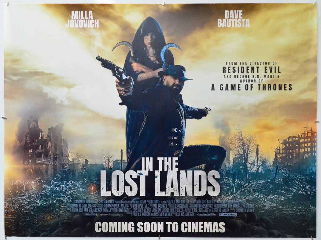 In the Lost Lands - Original Quad Poster - Film Poster - Movie Poster