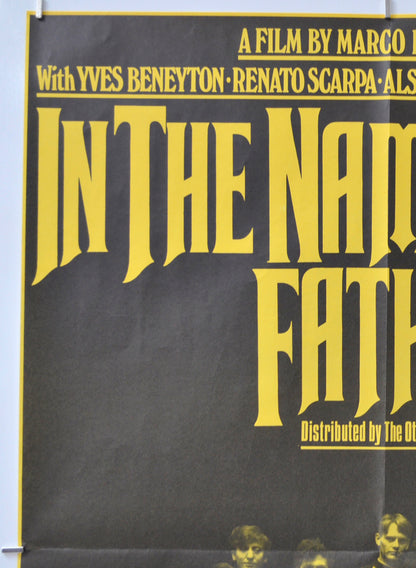 IN THE NAME OF THE FATHER (Top Left) Cinema Double Crown Movie Poster 