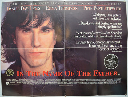 In The Name Of The Father Original Quad Poster - Film Poster - Movie Poster