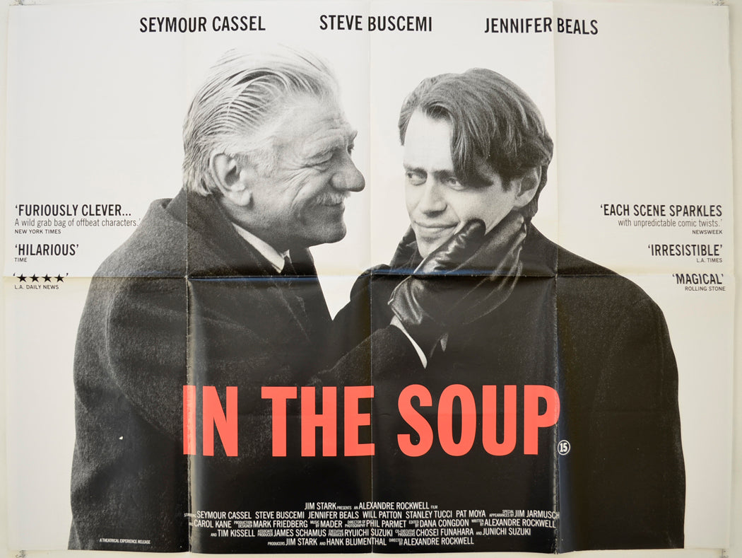 In The Soup   Original Quad Poster - Film Poster - Movie Poster 