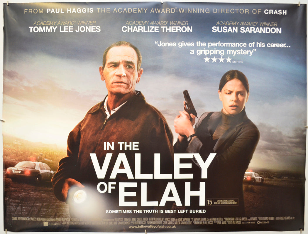 In The Valley Of Elah Original Quad Poster - Film Poster - Movie Poster