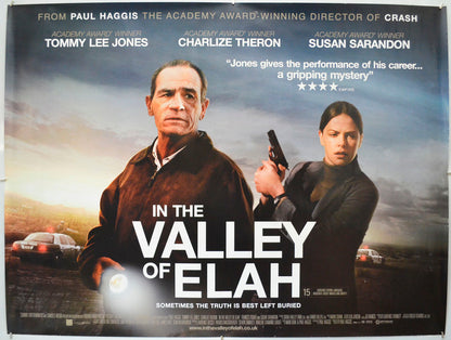 In The Valley Of Elah Original Quad Poster - Film Poster - Movie Poster