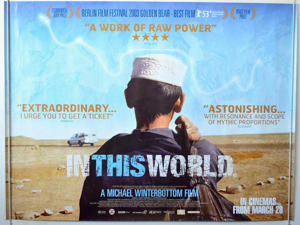 In This World Original British Quad Poster - Movie Poster