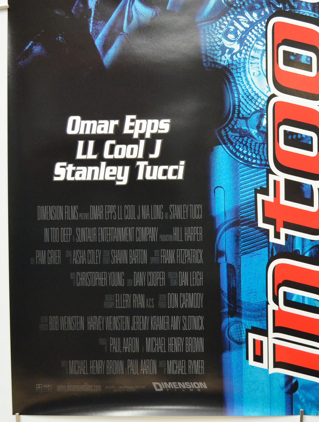 IN TOO DEEP (Bottom Left) Cinema One Sheet Movie Poster 