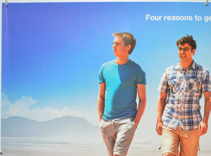 THE INBETWEENERS 2 (Top Left) Cinema Quad Movie Poster 