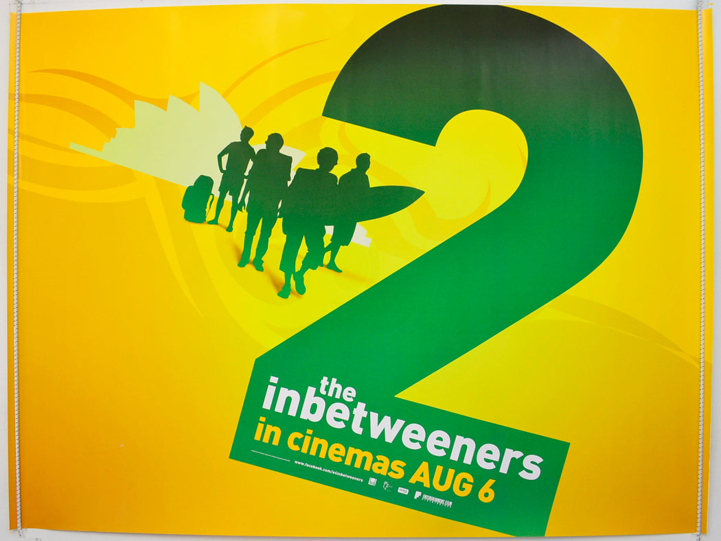 The Inbetweeners 2   (Teaser / Advance Version)   Original Quad Poster - Film Poster - Movie Poster  