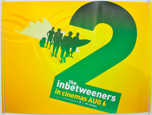 The Inbetweeners 2   (Teaser / Advance Version)   Original Quad Poster - Film Poster - Movie Poster  