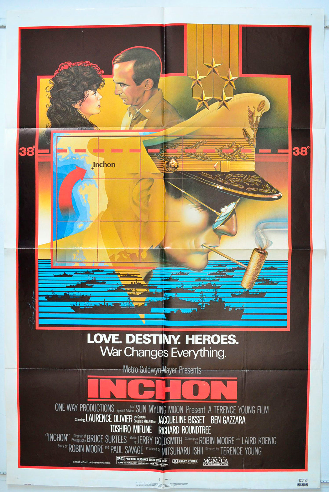 Inchon Original One Sheet Poster - Movie Poster