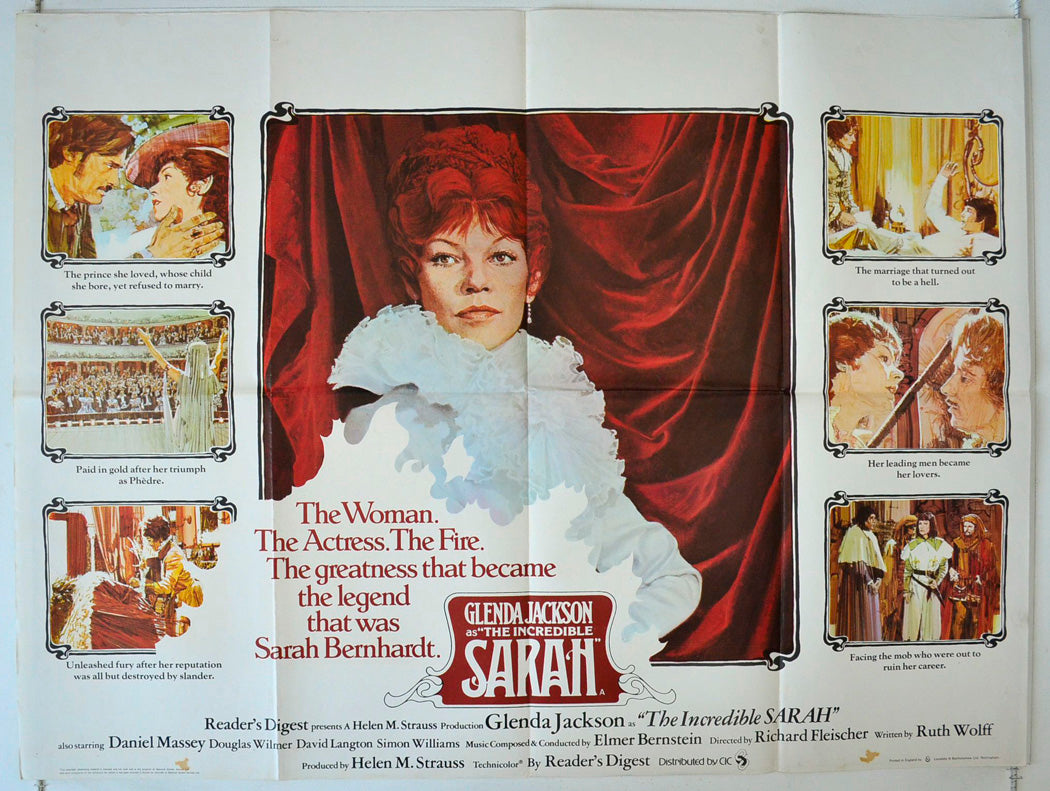 The Incredible Sarah Original British Quad Poster - Movie Poster