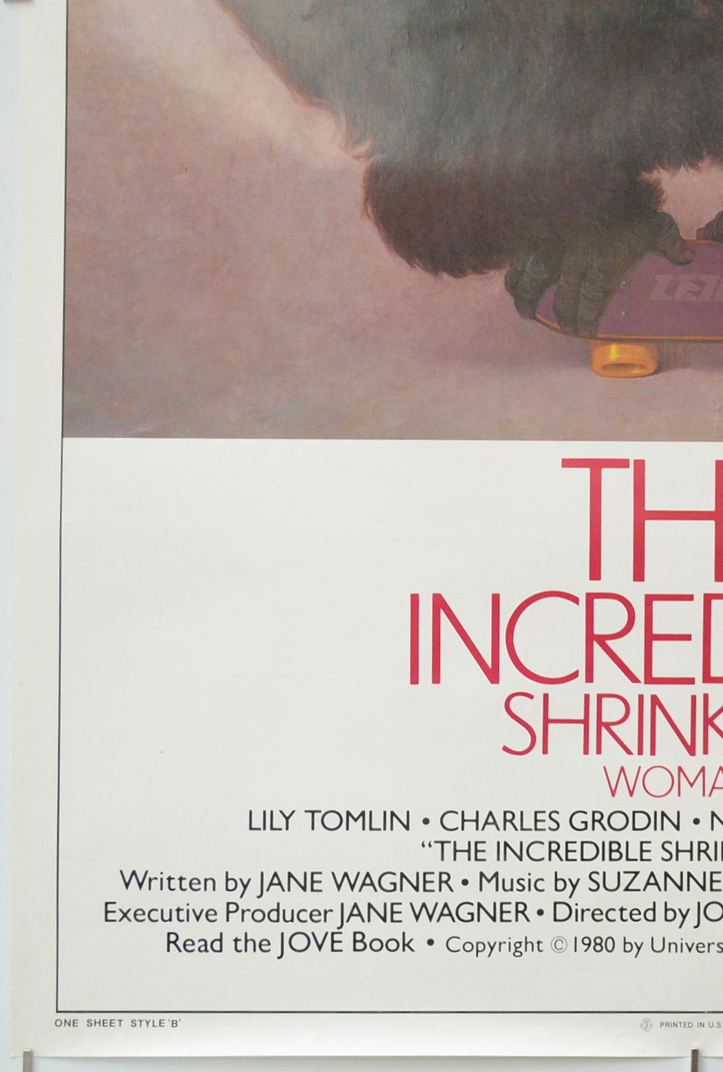 THE INCREDIBLE SHRINKING WOMAN (Bottom Left) Cinema One Sheet Movie Poster 