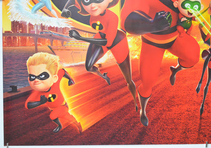 THE INCREDIBLES 2 (Bottom Left) Cinema Quad Movie Poster 