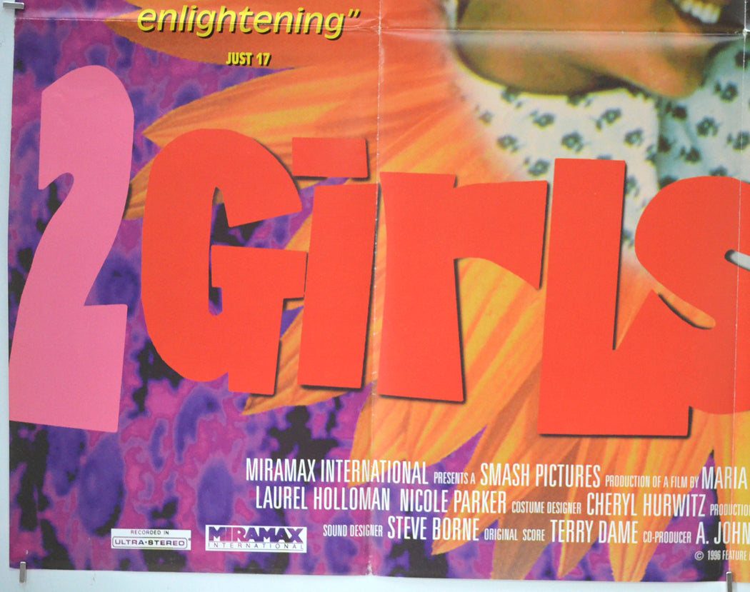 THE INCREDIBLY TRUE ADVENTURES OF 2 GIRLS IN LOVE (Bottom Left) Cinema Quad Movie Poster 