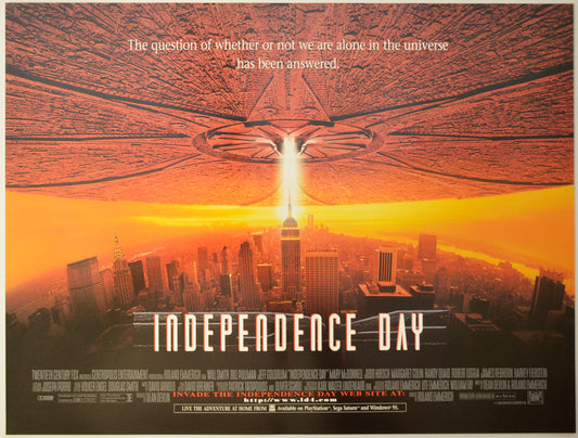 Independence Day Original Mini Quad Poster - Film Poster - Movie Poster