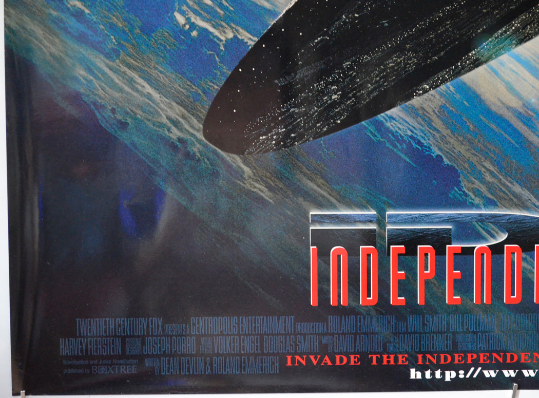 INDEPENDENCE DAY (Bottom Left) Cinema Quad Movie Poster 