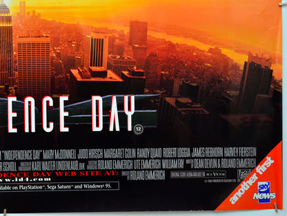 Independence Day (Bottom Right) Cinema Quad Movie Poster 