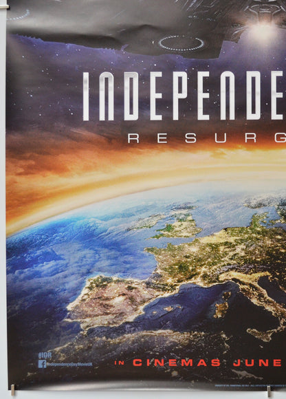 INDEPENDENCE DAY: RESURGENCE (Bottom Left) Cinema One Sheet Movie Poster 