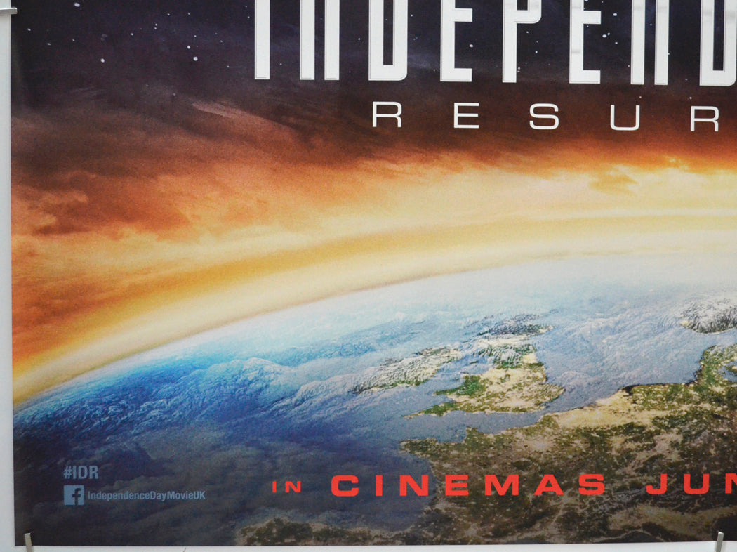 INDEPENDENCE DAY: RESURGENCE (Bottom Left) Cinema Quad Movie Poster 