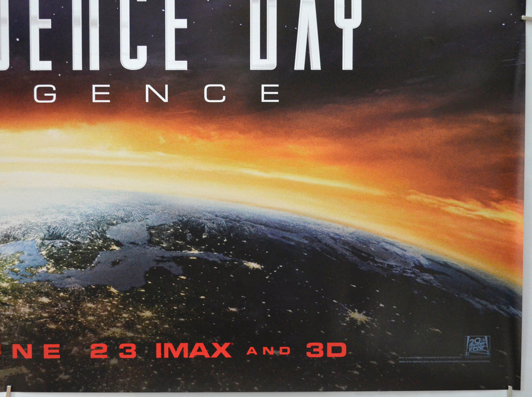 INDEPENDENCE DAY: RESURGENCE (Bottom Right) Cinema Quad Movie Poster 