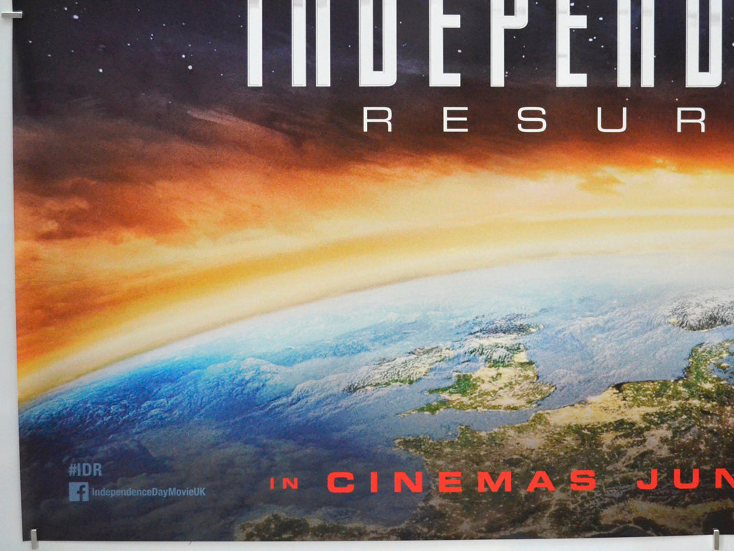 INDEPENDENCE DAY: RESURGENCE (Bottom Left) Cinema Quad Movie Poster 