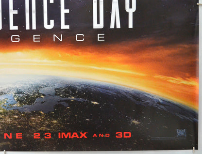 INDEPENDENCE DAY: RESURGENCE (Bottom Right) Cinema Quad Movie Poster 