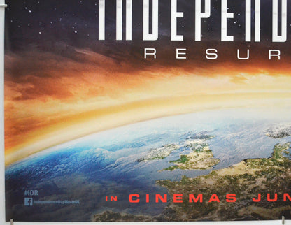 INDEPENDENCE DAY: RESURGENCE (Bottom Left) Cinema Quad Movie Poster 