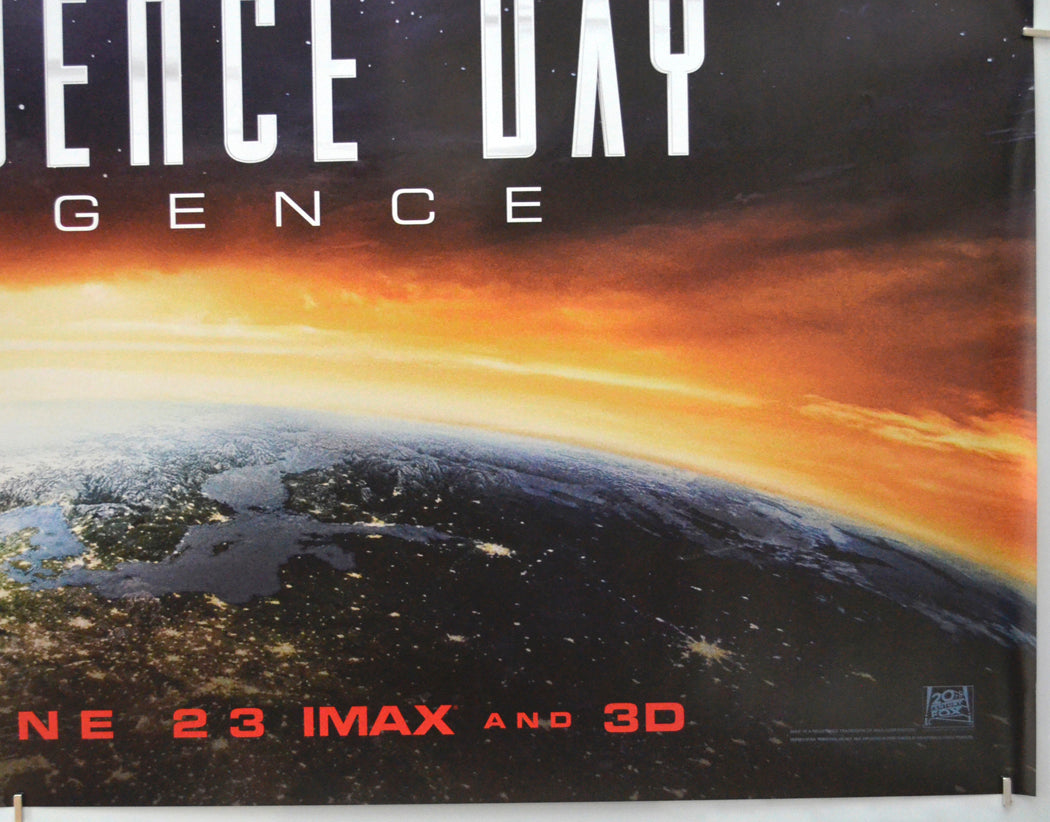 INDEPENDENCE DAY: RESURGENCE (Bottom Right) Cinema Quad Movie Poster 