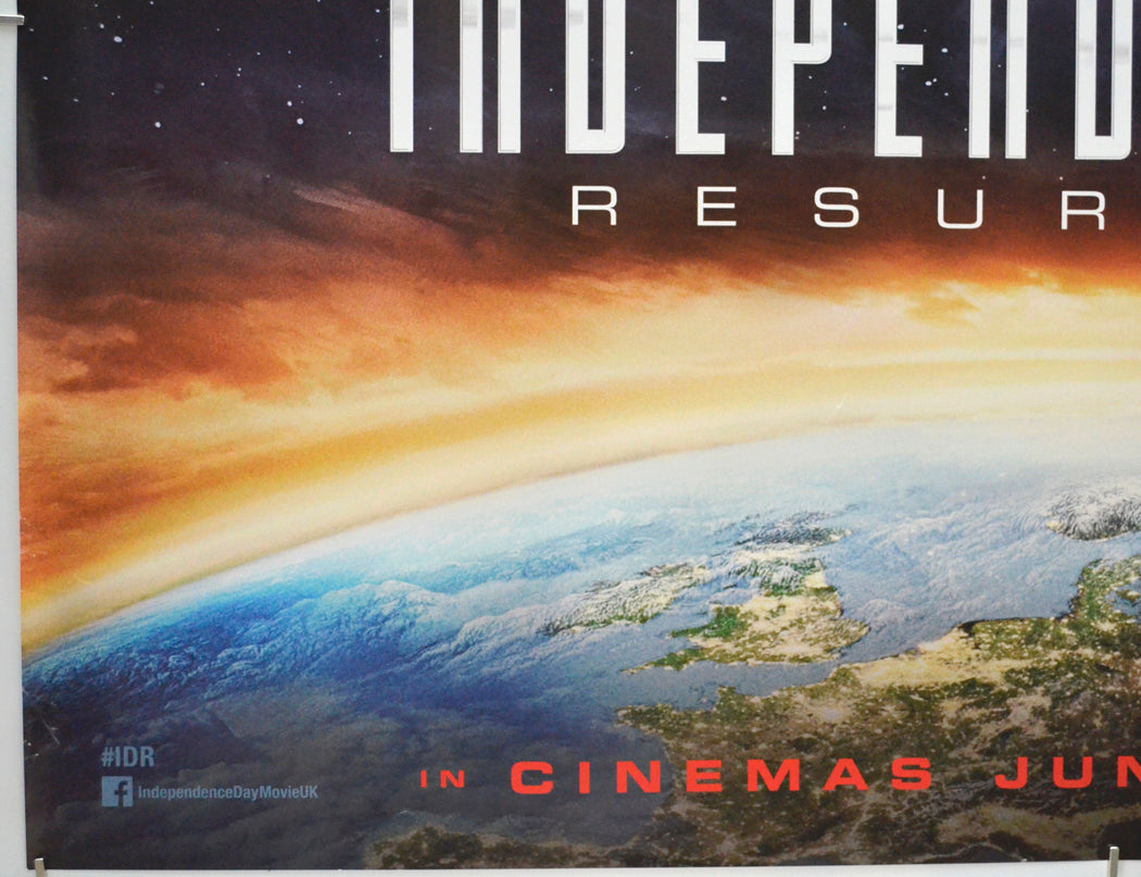 INDEPENDENCE DAY: RESURGENCE (Bottom Left) Cinema Quad Movie Poster 