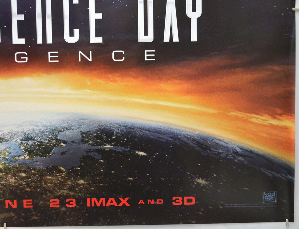 INDEPENDENCE DAY: RESURGENCE (Bottom Right) Cinema Quad Movie Poster 