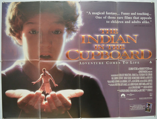 The Indian In The Cupboard Original Quad Poster - Film Poster - Movie Poster