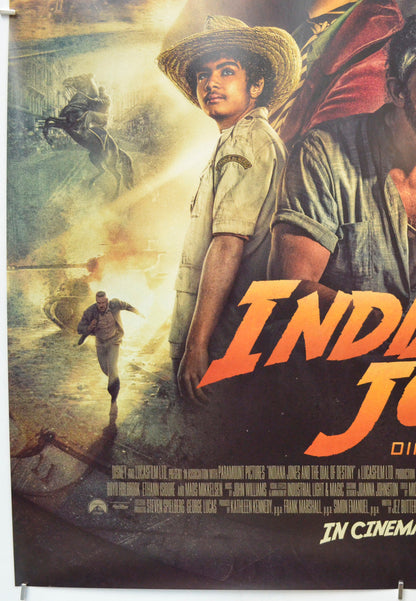 Indiana Jones And The Dial Of Destiny (Bottom Left) Cinema One Sheet Movie Poster 