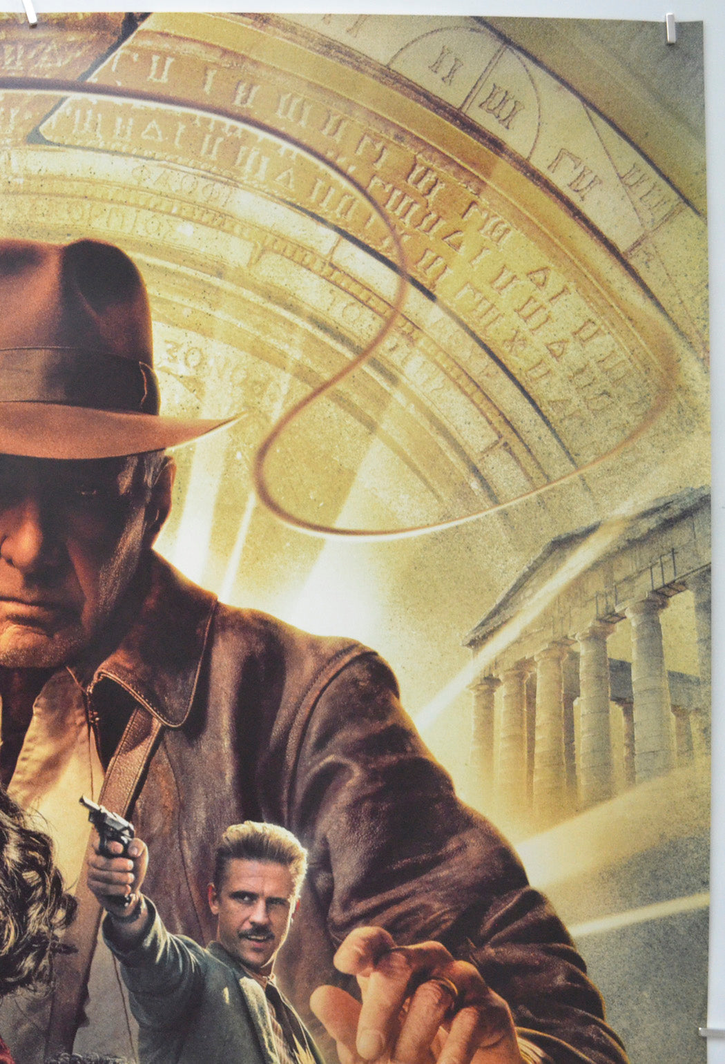 Indiana Jones And The Dial Of Destiny (Top Right) Cinema One Sheet Movie Poster 