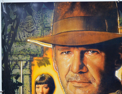 Indiana Jones And The Kingdom Of The Crystal Skull (Top Left) Cinema Quad Movie Poster 