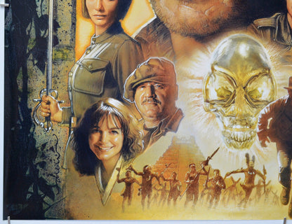 Indiana Jones And The Kingdom Of The Crystal Skull (Bottom Left) Cinema Quad Movie Poster 