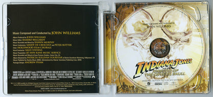 INDIANA JONES AND THE KINGDOM OF THE CRYSTAL SKULL Original CD Soundtrack (Inside) 