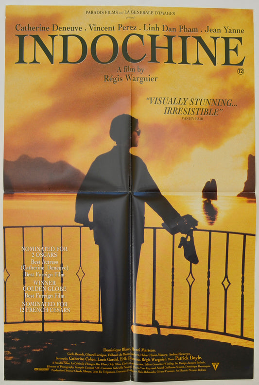 Indochine   Original Double Crown Poster - Film Poster - Movie Poster 