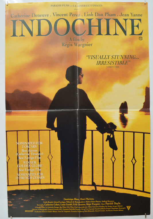 Indochine  Original Double Crown Poster - Film Poster - Movie Poster