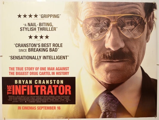 The Infiltrator Original Quad Poster - Film Poster - Movie Poster