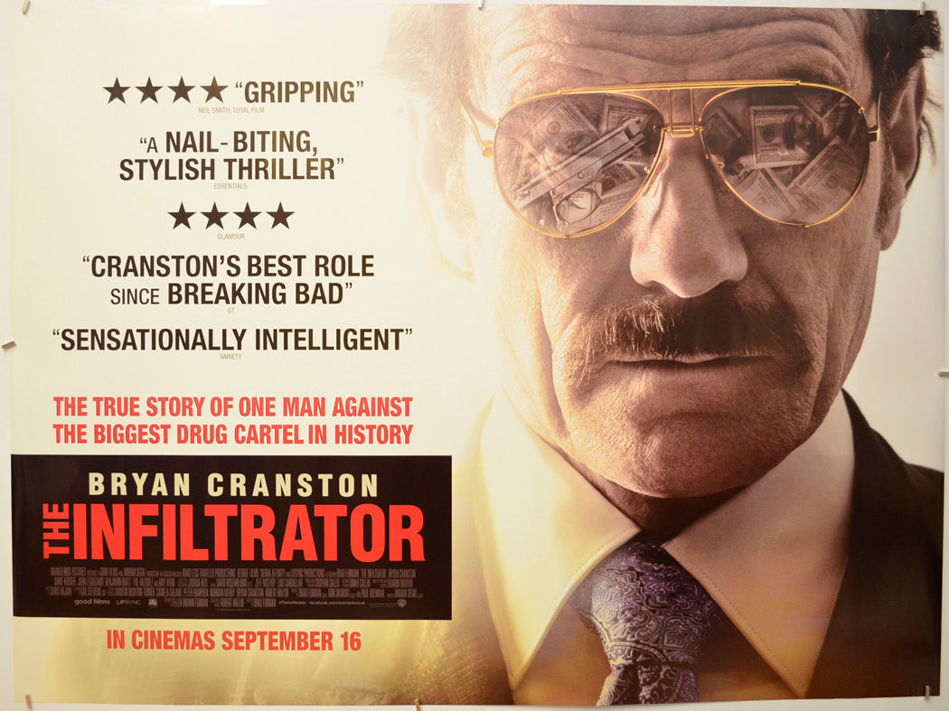 The Infiltrator Original Quad Poster - Film Poster - Movie Poster