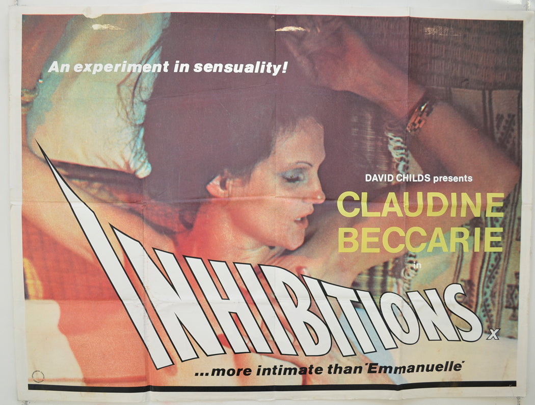 Inhibitions  (a.k.a. inhibition)   Original Quad Poster - Film Poster - Movie Poster  