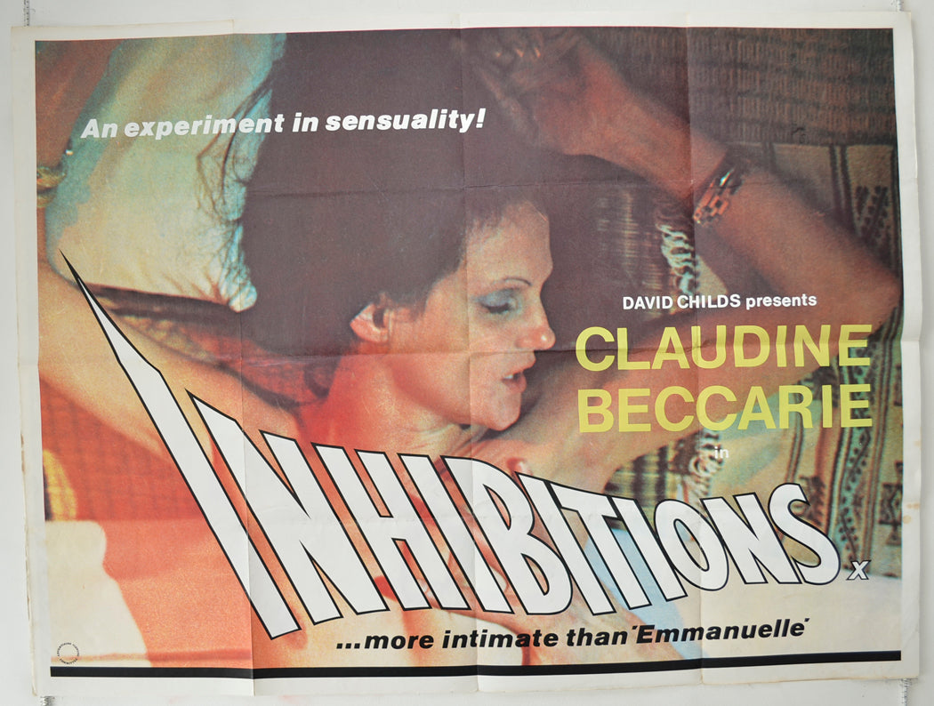 Inhibitions  (a.k.a. inhibition)   Original Quad Poster - Film Poster - Movie Poster  