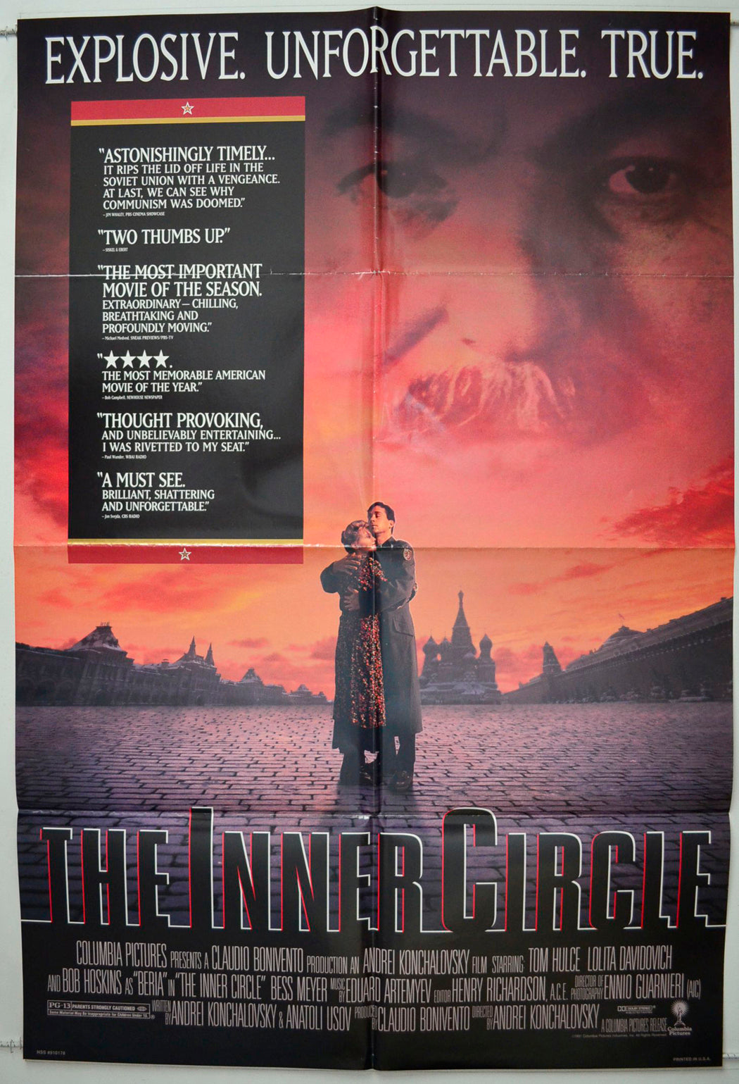 The Inner Circle Original One Sheet Poster - Movie Poster