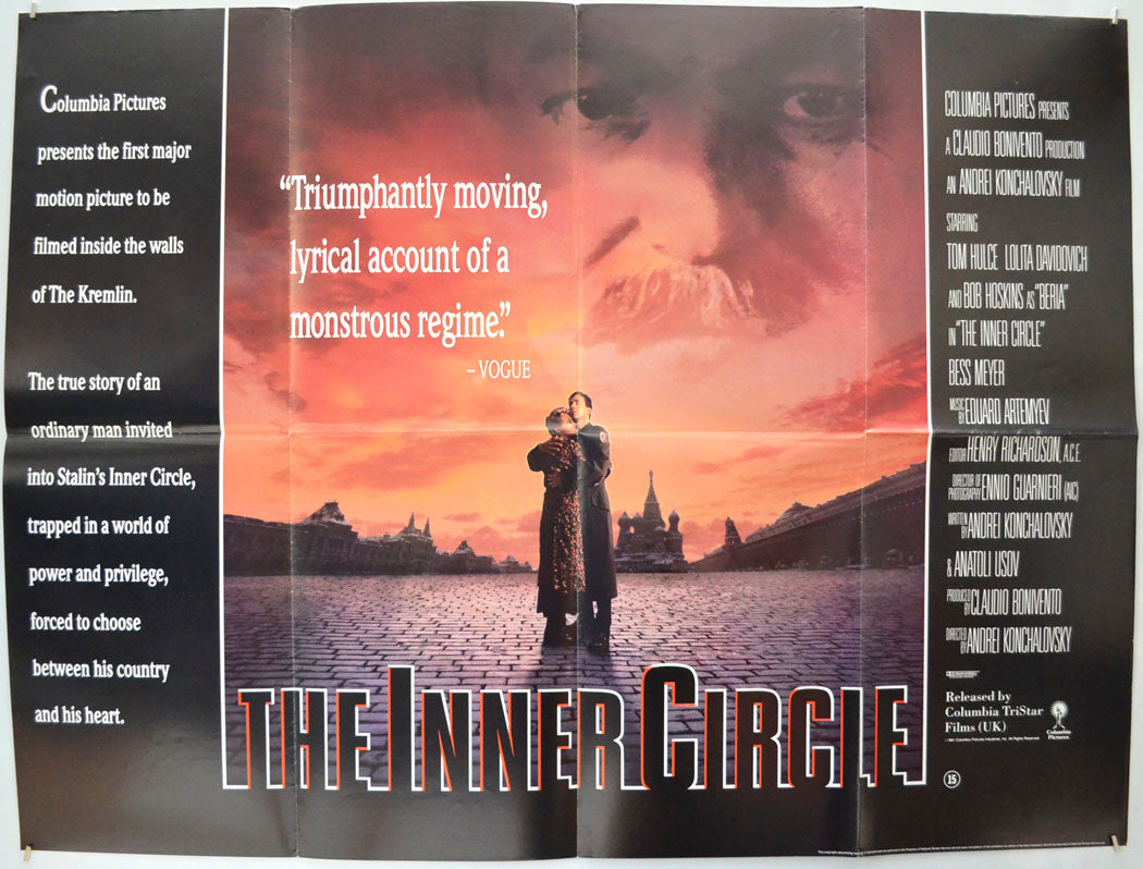 The Inner Circle Original Quad Poster - Film Poster - Movie Poster