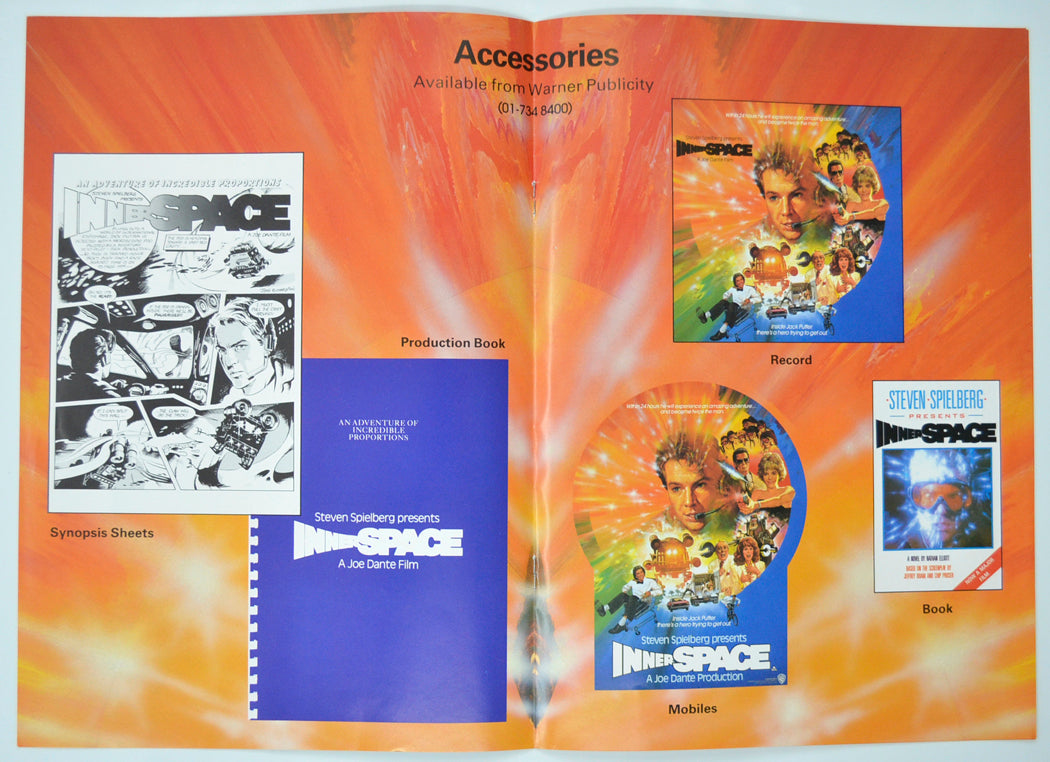 INNERSPACE Cinema Exhibitors Campaign Pressbook - INSIDE 