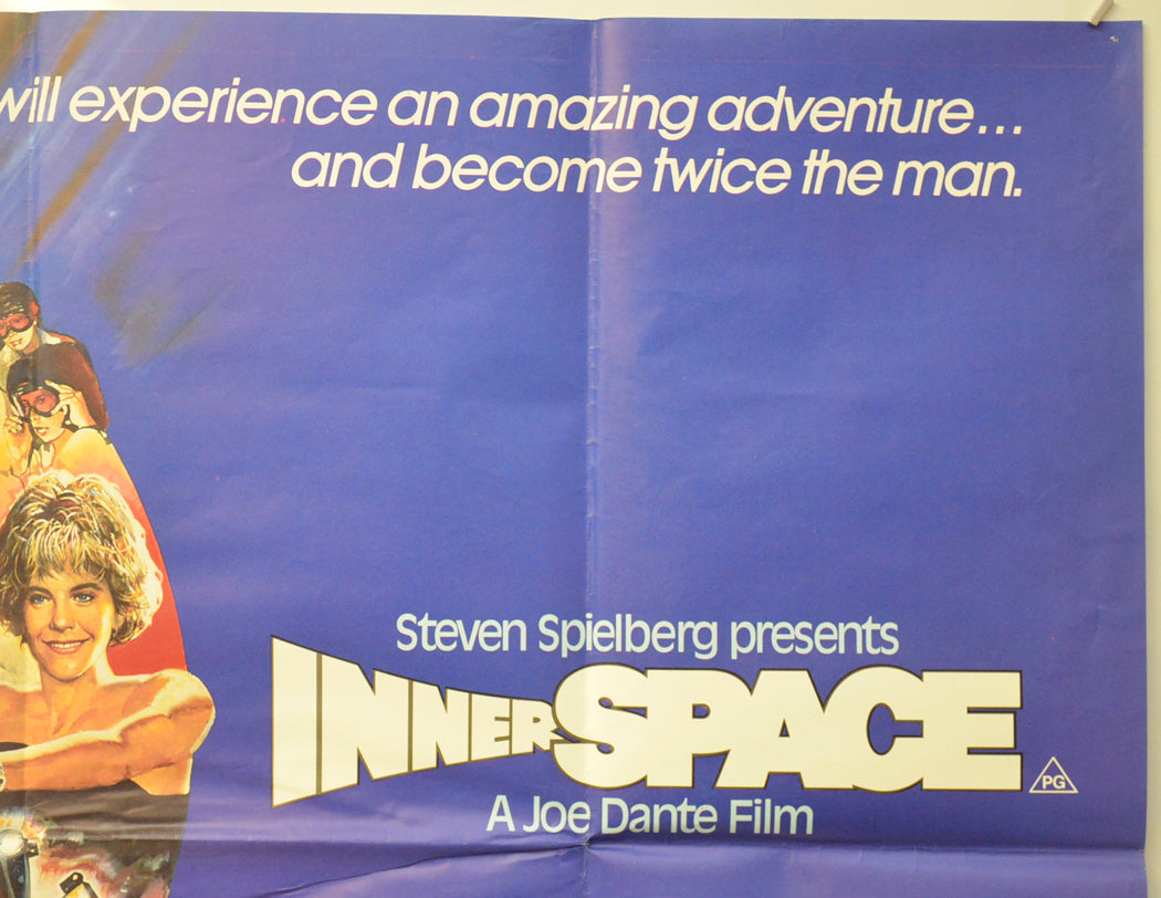 INNERSPACE (Top Right) Cinema Quad Movie Poster 