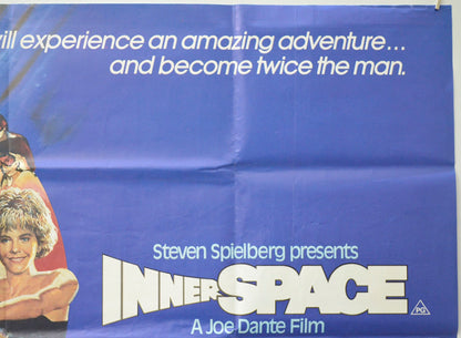 INNERSPACE (Top Right) Cinema Quad Movie Poster 