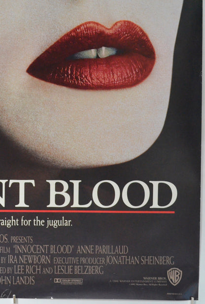 INNOCENT BLOOD (Bottom Right) Cinema One Sheet Movie Poster 